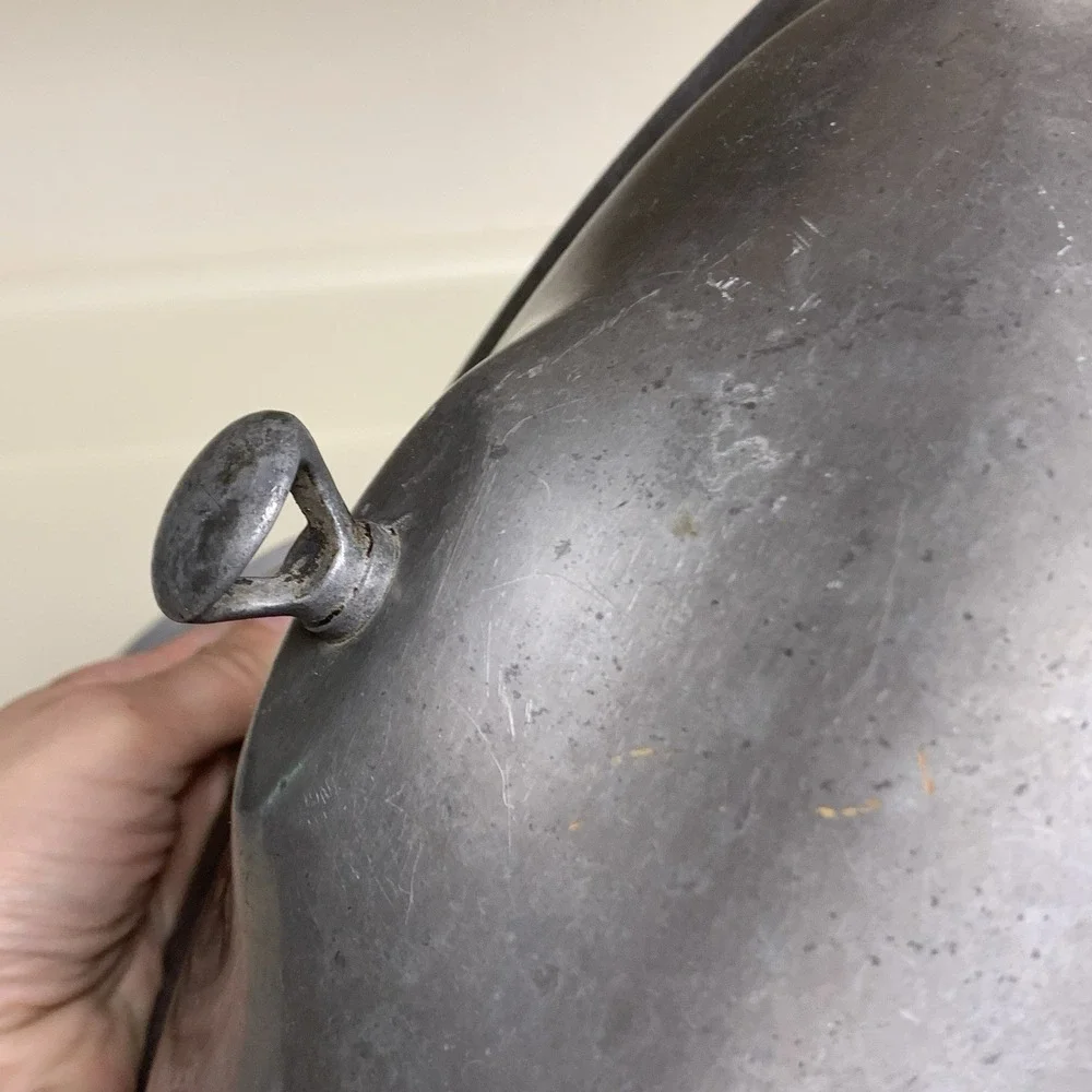 VINTAGE Oval CLUB ALUMINUM WARE Roaster Dutch Oven Pan w/ Lid, 13